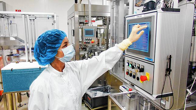 Viel zu tun für Rosa Caputo: Aptar produziert Dosiersysteme, die hauptsächlich in der Pharmabranche angewendet werden. Die ...