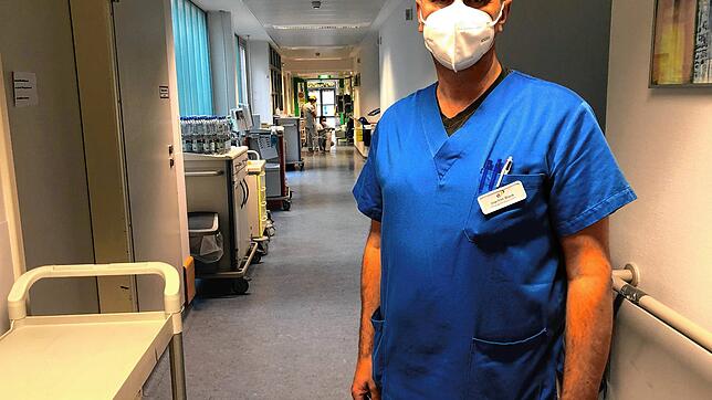 Joachim Blank ist der einzige Atmungstherapeut am Schwarzwald-Baar-Klinikum in Donaueschingen.
