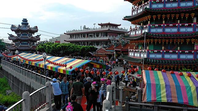 Ein daoistischer Tempel in Taiwan