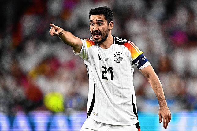Auf dem Platz präsent: Ilkay Gündogan.