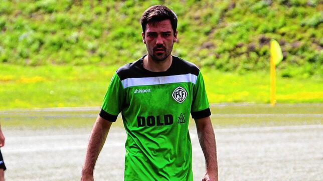 Florian Kaltenbach steht mit 14 Toren ganz oben in der Torjägerliste der Bezirksliga.