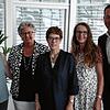 Dialog in Berlin (von links): Gertrud Bernauer-Eckert, Karin Höhl, CDU-Bundesvorsitzende Annegret Kramp-Karrenbauer, Ulrika Schirmaier ...