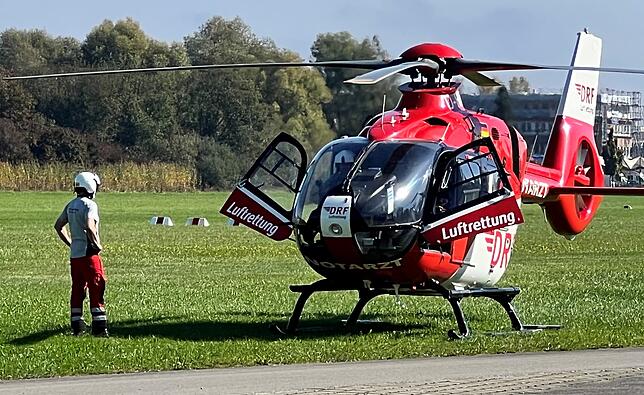 (Archivbild) Mit dem Rettungshubschrauber war das Kind nach dem Fenstersturz ins Krankenhaus geflogen worden.