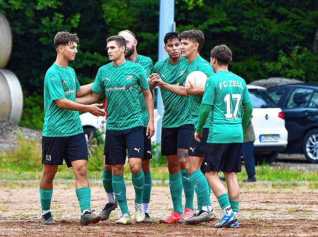 Bild 16: FC Zell siegt 4:1 beim „roten Dino“ SV Häg-Ehrsberg – und wir haben Bilder!
