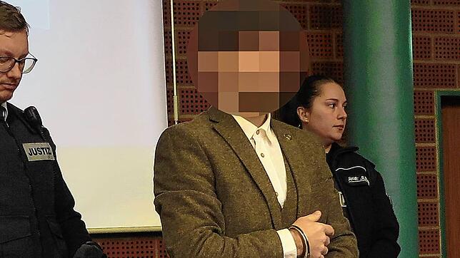 Der Angeklagte Robert S. beim vierten Prozesstag am Landgericht Konstanz