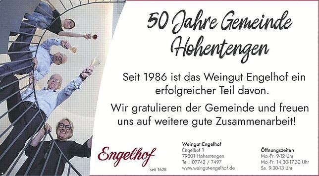 Bild 12: 50 Jahre Gemeinde Hohentengen a. H. : Großes Festprogramm für drei Jubiläen