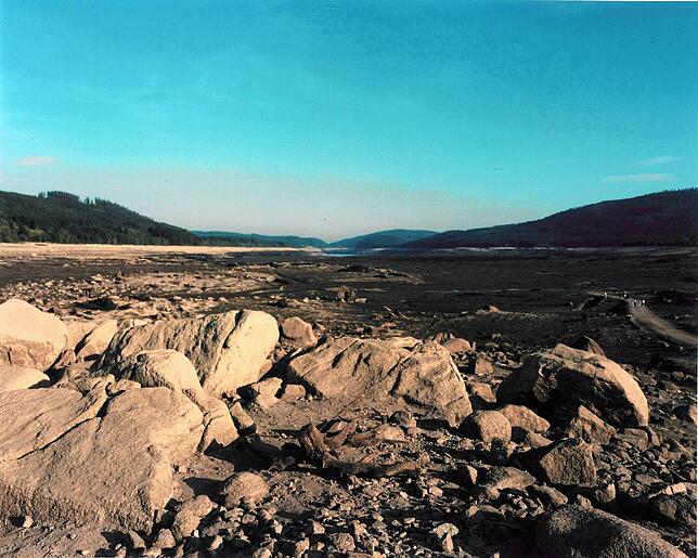 Bild 6: Faszinierende Bilder: so sah der leere Schluchsee 1983 aus