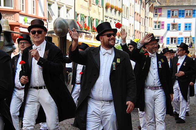 Bild 4: Waldshuter Chilbi 2025: So viel Freude macht der Festumzug in der Kaiserstraße - die schönsten Bilder