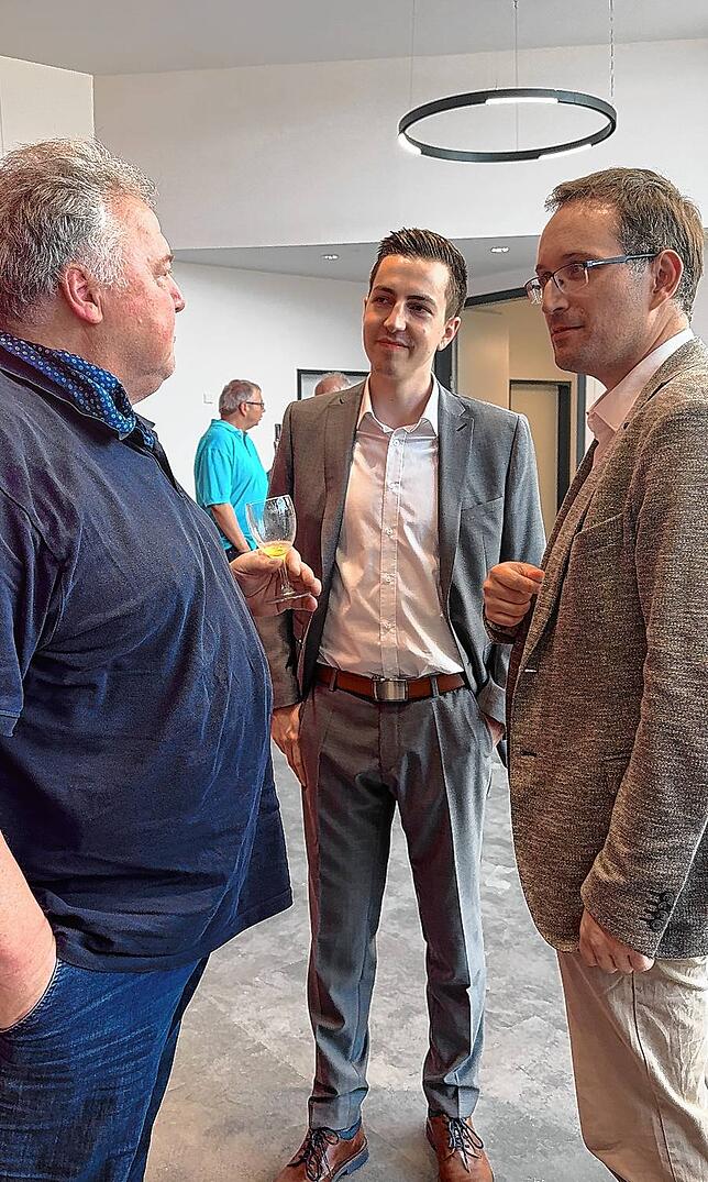 Hans-Martin Vögtle (Mitarbeiter MVZ), Simon Herzog, Alexander Kaiser.