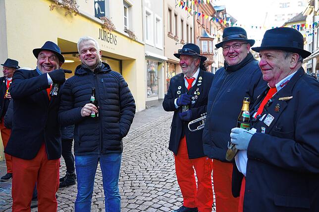 Bild 9: Die schönsten Bilder von der Städtlefasnacht der Grufti-Band