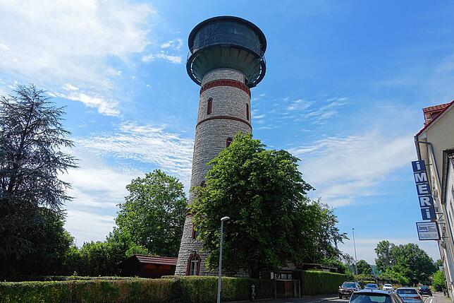 Der Wasserturm.