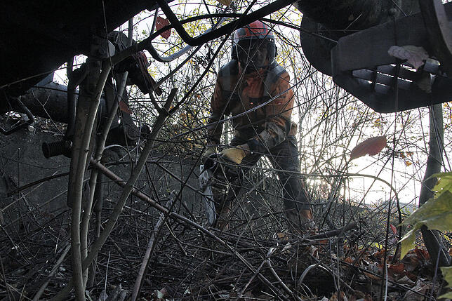 Bild 20: Bilder vom Waggon-Transport von Villingen nach Lenzkirch-Gutachbrücke