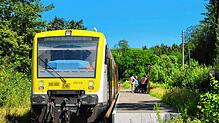 Die Biberbahn macht am Sonntag, 22.¦September, einen Sonderhalt im Teilort Göggingen. Das teilt die Bürgerinitiative ...