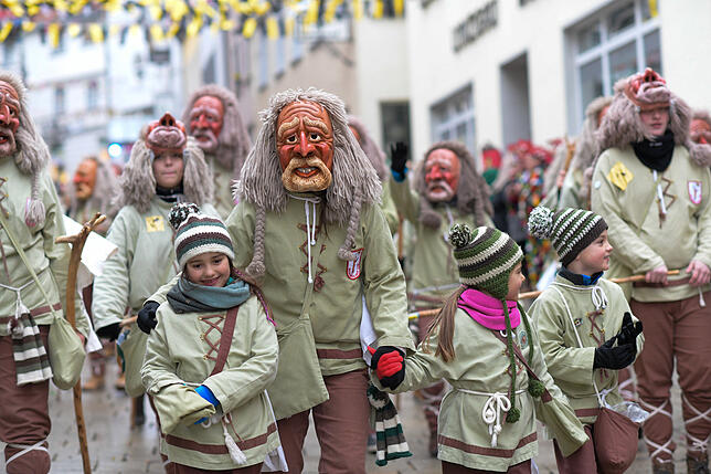 Bild 43: Tausende Hästräger und Musiker in Pfullendorf: Bilder vom Umzug (4)