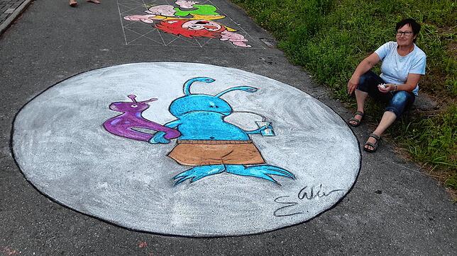 Bild 6: Das sind die Bilder des ersten Blumberger Online Street-Art-Festivals