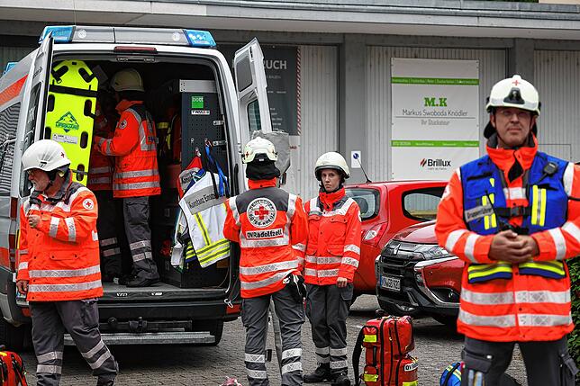 Bild 21: Bilder der Schauübung von Radolfzeller Hilfsorganisationen