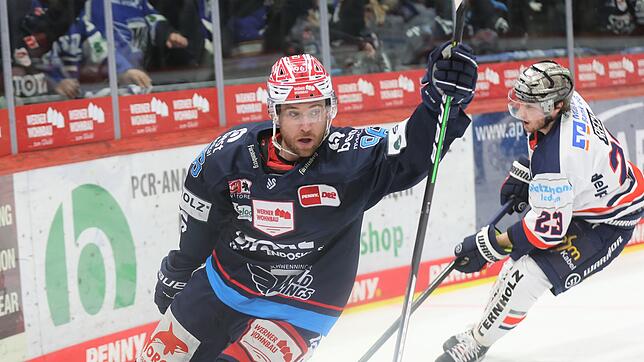Tyson Spink verdiente sich mehrfach Bestnoten in den vergangenen Monaten. Der kanadische Angreifer der Wild Wings ist mit 31 Treffern ...