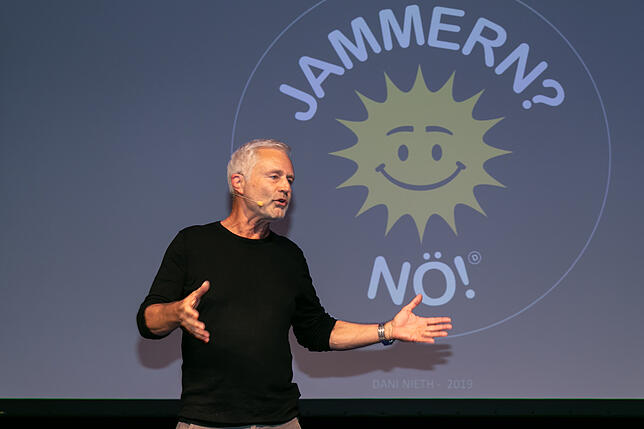 Bild 1: Dani Nieth, Experte für Selbstmotivation, in Waldshut: Bilder des fünften SÜDKURIER-Wissensforums