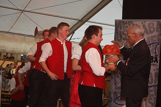 Bild 8: Bilder zum Kreiserntedankfest in Weiler - Die Preisverleihung