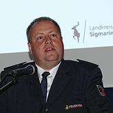 Der stellvertrende Kreisbrandmeister Marcus Siber aus Schwenningen (Landkreis Sigmaringen).