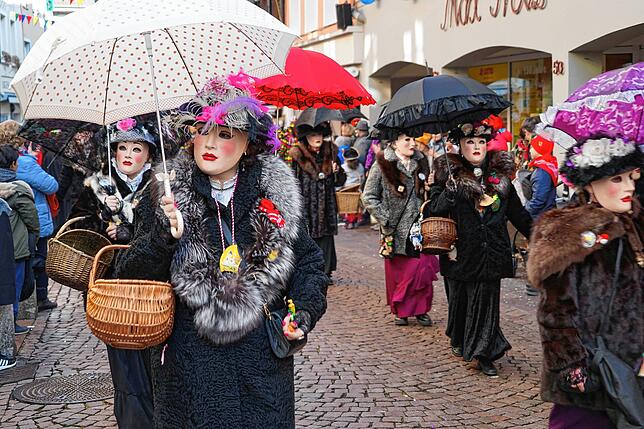 Bild 11: Bilder vom Umzug des Hochrhein Narrentreffens in Tiengen (Teil 1)