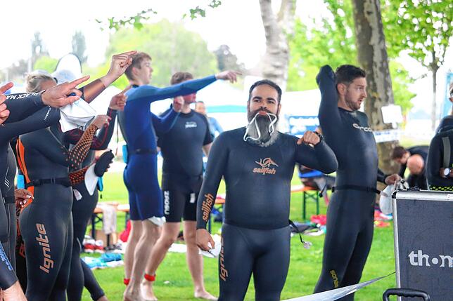 Bild 4: Galerie Swim & Run Überlingen Konstanzer Paul Nykiel siegt beim Swim & Run in Überlingen