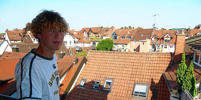 Noah Rieth: „Es ist so ruhig hier. Ich höre nur die Münsterglocken und vom See her die Schiffshörner.“