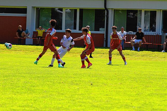 Bild 22: U17 des SC Freiburg trumpft im Testspiel zum 100-jährigen Jubiläum des FC Grießen auf &ndash; und wir haben Bilder!