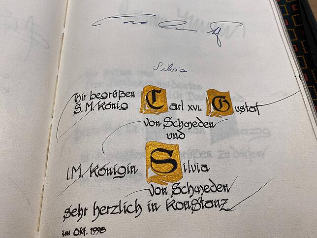 Das schwedische Königshaus war schon mehrfach zu Gast in der Konzilstadt.
