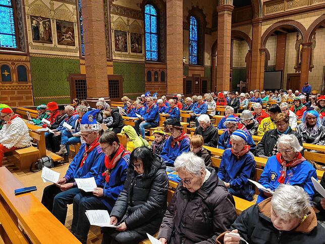 Bild 8: Ökumenische Narrenmesse in St. Peter & Paul Bonndorf