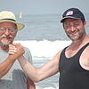 Die Bräunlinger Bernhard Hauser (links) und Albert Frey stechen am Wochenende erneut gemeinsam in See, besser: in Fluss.