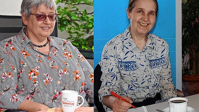 Kirche in Corona-Zeiten: Die evangelische Dekanin Christiane Vogel (links) beantwortete per E-Mail Fragen unserer Mitarbeiterin Ursula ...