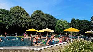 Das Freibad in Reckingen öffnet am Freitag, 23. Mai. Foto: Miriam Stoll