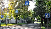 Zebrastreifen vor dem Bürgerheim: Eine Verkehrsschau soll im Juli klären, ob an dieser Stelle eine Ampel installiert werden könnte.