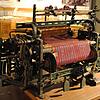 Modell eines mechanischen Webstuhls aus der Fabrik Caspar Honeggers in Rüti/CH. Honegger-Webstühle wurden weltweit verkauft und auch für ...