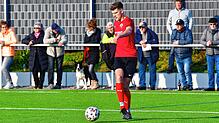 Heimatverbunden: Timo Keslinke (25) fühlt sich beim FC Hochrhein rundum wohl. Seit frühester Jugend kickt der Stürmer in seiner ...