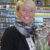 Die Betreiberin der Tankstelle in Untersiggingen, Diana Kirschner, rechnet durch die Totalsperrung der L 204 in der Ortsdurchfahrt ...