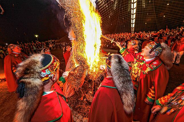 Bild 18: Fastnachtsverbrennung in Radolfzell: Die schönsten Bilder vom traditionellen Spektakel