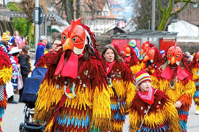 Bild 22: Tierisch was los beim Umzug am Fasnetmendig: Teil 1