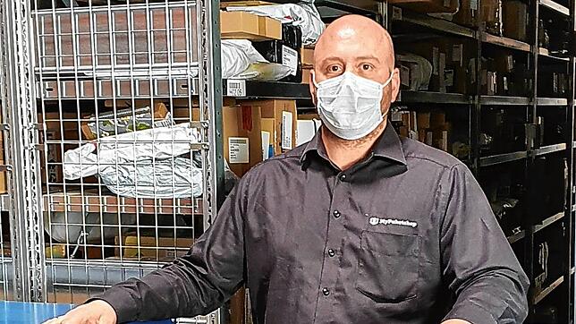 Simon Kühn, Inhaber von My Paketshop in Bad Säckingen