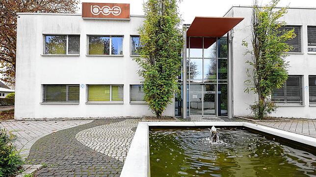 Das Verwaltungsgebäude der Firma BCS am Standort in Radolfzell. Beim einstmals größten Arbeitgeber in der Stadt steht die finale ...