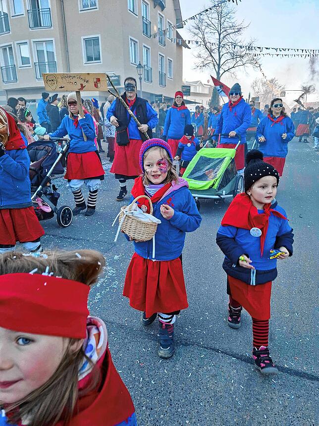 Bild 1: Alle Bilder vom Jubiläumsumzug Bockzunft Stetten am kalten Markt