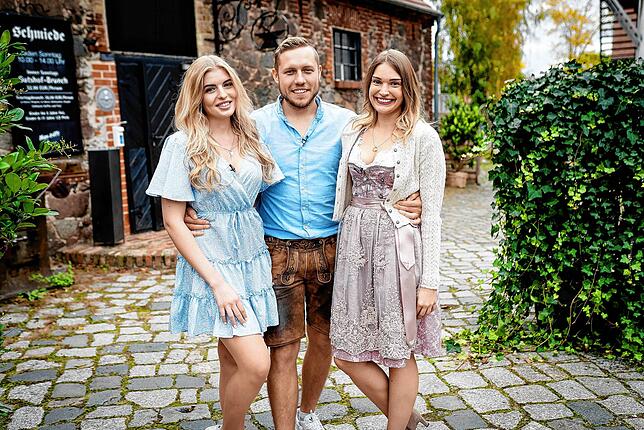 Antonia (links), Patrick und Julia