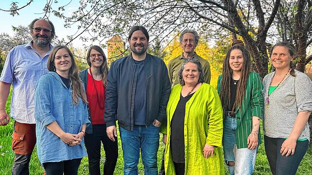 Ronny Kreidemaier, Nina Wesely, Jana Sadler, Andreas Banescu, Georg Grässlin, Petra Wahl, Anima Wahl und Miriam Brugger (v.l.) haben den ...