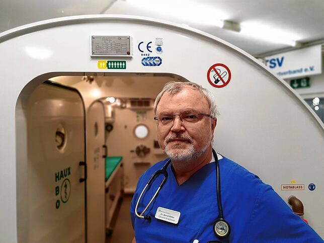Dr. Bernd Witter, Deutsche Gesellschaft für Tauch- und Überdruckmedizin.