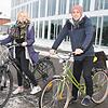 Die beiden HTWG-Studenten Mareike Riemann und Tom Hegen sind mit ihren Ideen für den Radverkehr in Konstanz auf dem ersten Platz eines ...