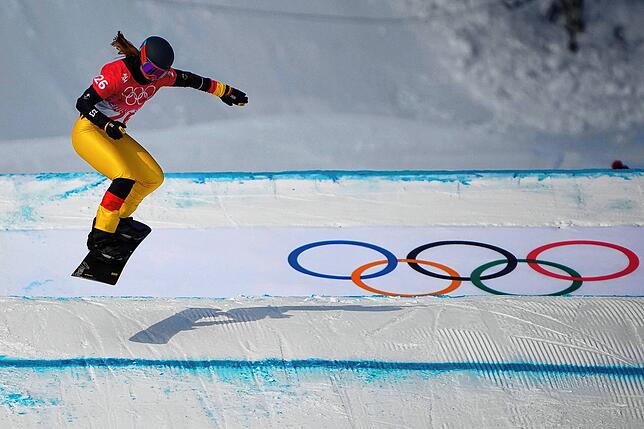 Jana Fischer in der Qualifikation.
