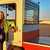 Susanne Helle ist seit Januar beim Flughafen Friedrichshafen für das Thema Nachhaltigkeit verantwortlich. Sie steht vor einem ...