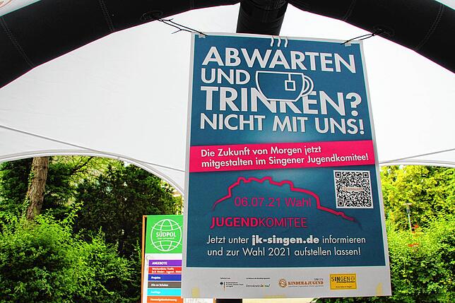 Abwarten und Tee trinken ist für die Singener Jugend keine Option.