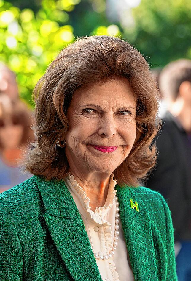 Königin Silvia von Schweden hat über ihren Ehemann verwandtschaftliche Beziehungen nach Konstanz auf die Insel Mainau.